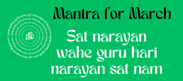 Mantra for March